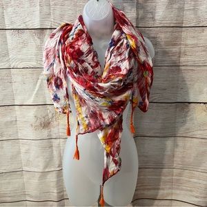 💙3/$10💙Scarf with Tassel Detail